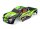 TRX3651G Karosserie Stampede grün mit Aufkleber