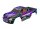 TRX3651P Karosserie Stampede violett mit Aufkleber