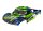 TRX6928G Karosserie Slash 4x4 grün/blau mit Aufkleber