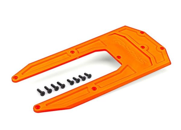 Schutzplatte für Chassis orange