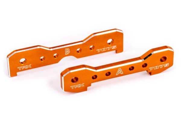 Querlenker-Halter 7075-T6 Aluminium orange vorne