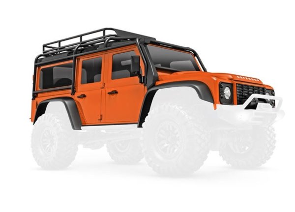 Karosserie TRX-4M Defender orange komplett