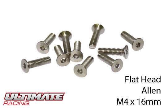 Ultimate Racing Schrauben Senkkopf Hex Allen M3 x 35mm UR161335 Ultimate Racing Schrauben Senkkopf Hex Allen M3 x 35mm UR161335