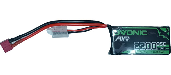 Lipo Akku 2S - 7,4 Volt - 2200mAh - T-Plug