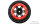 PL2715-04 Sechs geteilte 2,2"/3,0"-Räder mit rotem/schwarzem Wulst