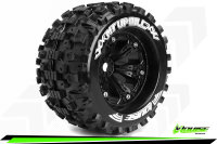 LR-T3219BH MT 3.8 UPHILL 1/8 Sport   Felge schwarz (2) 17mm TRAXXAS, HPI / 1/2 Zoll Offset / LOUISE