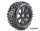 LOUT324SB B-Ulldoze Reifen soft auf Felge schwarz 17mm (2)