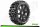 LOUT3130SB B-Pioneer Reifen soft auf Felge schwarz 17mm (2)