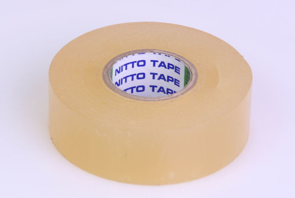 Nitto Tape 201, 25 Rollen 25mm x 25m transparent wasserfest Abklebeband