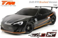 TM503017-T86 Auto - 1/10 Elektrisch - 4WD Drift - RTR - Team Magic E4D-MF - T86