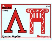 550016012 1:16 Fig. Spartan. Krieger 5.Jh v.Chr.