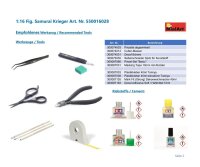 550016028 1:16 Fig. Samurai Krieger