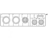 550024007 1:24 Schlepper D8532 Mod.1950
