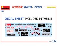 550024007 1:24 Schlepper D8532 Mod.1950