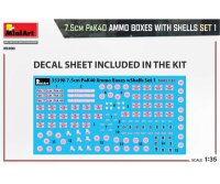 550035398 1:35 Dt. 7,5cm PaK40 Munitionski. Set 1