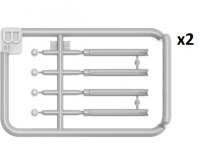 550035402 1:35 Dt. 7,5cm PaK40 Munitionski. Set 2