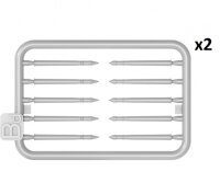550035402 1:35 Dt. 7,5cm PaK40 Munitionski. Set 2