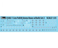 550035402 1:35 Dt. 7,5cm PaK40 Munitionski. Set 2