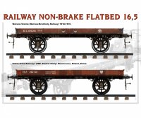 550039004 1:35 Flachbett-Waggon 16,5t ungebremst