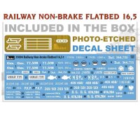 550039004 1:35 Flachbett-Waggon 16,5t ungebremst