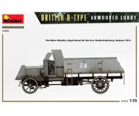 550039006 1:35 Brit. WWI LKW B-Typ gepanzert