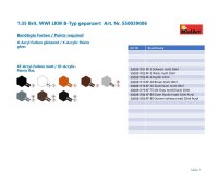 550039006 1:35 Brit. WWI LKW B-Typ gepanzert