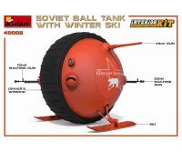 550040008 1:35 Sov. Kugelpanzer m. Ski/Intereur