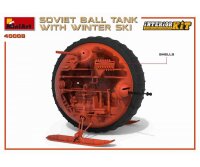 550040008 1:35 Sov. Kugelpanzer m. Ski/Intereur