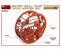 550040008 1:35 Sov. Kugelpanzer m. Ski/Intereur
