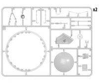 550040008 1:35 Sov. Kugelpanzer m. Ski/Intereur