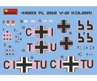 550041003 1:35 Flettner FL 282 V-21 Kolibri Hubschrauber