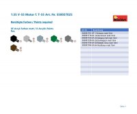 550037025 1:35 V-55 Motor f. T-55