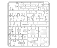 550037028 1:35 SLA APC T-54 m Räumschild/Interieur