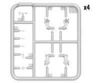 550037028 1:35 SLA APC T-54 m Räumschild/Interieur