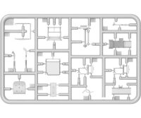 550037028 1:35 SLA APC T-54 m Räumschild/Interieur