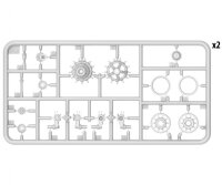 550037028 1:35 SLA APC T-54 m Räumschild/Interieur