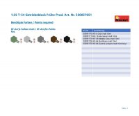 550037051 1:35 T-54 Getriebeblock Frühe Prod.