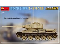 550037071 1:35 Ägypt. T-34/85 Interieur