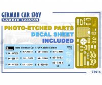 550038016 1:35 Dt. PKW Typ 170V Cabrio