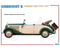 550038018 1:35 Dt. PKW Typ 170V Cabriolet B
