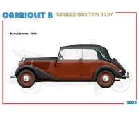 550038018 1:35 Dt. PKW Typ 170V Cabriolet B