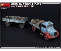 550038023 1:35 Deutscher LKW L1500S mit Anhänger