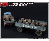 550038023 1:35 Deutscher LKW L1500S mit Anhänger