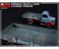 550038023 1:35 Deutscher LKW L1500S mit Anhänger