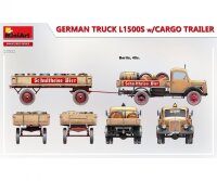 550038023 1:35 Deutscher LKW L1500S mit Anhänger