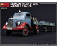 550038023 1:35 Deutscher LKW L1500S mit Anhänger