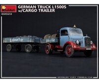 550038023 1:35 Deutscher LKW L1500S mit Anhänger