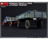 550038023 1:35 Deutscher LKW L1500S mit Anhänger