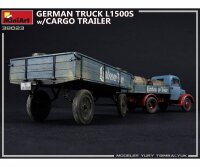 550038023 1:35 Deutscher LKW L1500S mit Anhänger