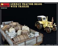 550038038 1:35 Deutscher Traktor D8506 mit Anhänger (1)